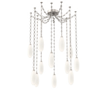 Hammerton SNB0071-12-BS-WL-CH1-L3 - Fiori Multi Light Pendant Beige Silver