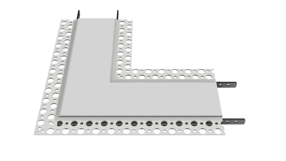 90-degree Flat Corner Channel for Inspire Mud-In 2&#34; Channel