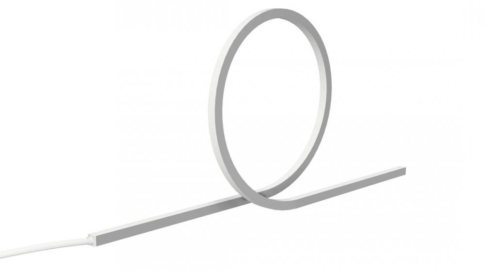 Custom Length Static Blue LED Neon Flex 0404 Side Bend