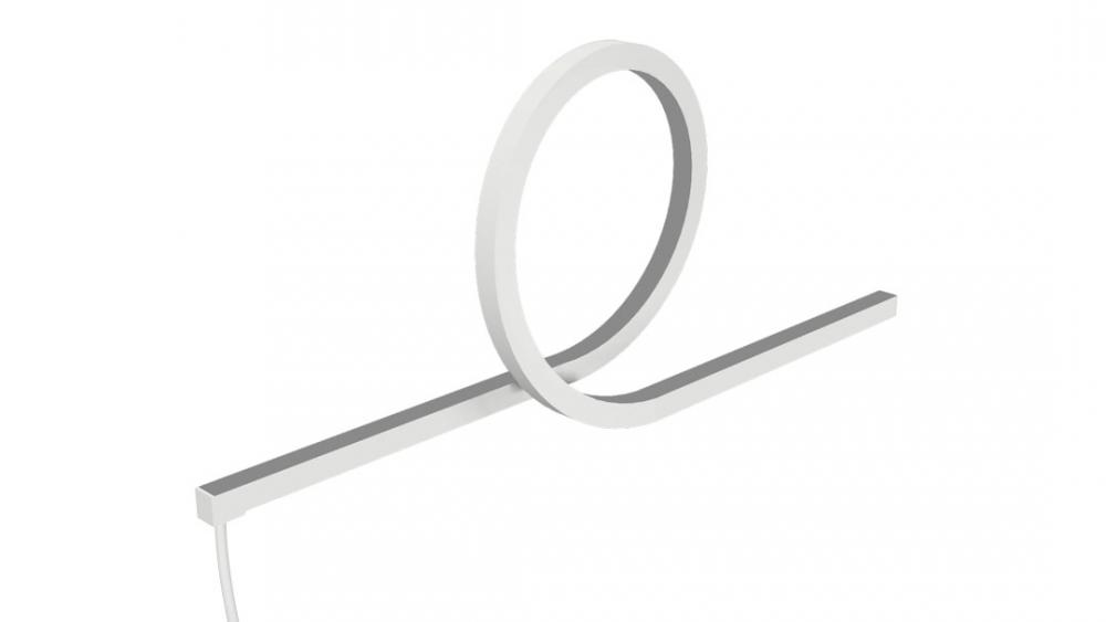 Custom Length Static Yellow LED Neon Flex 0606 Top Bend