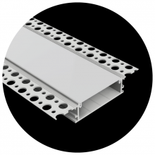 LED INSPIRATIONS CH1-M20-WHT-CUSTOM - Custom Length Inspire Mud-In 2" Channel