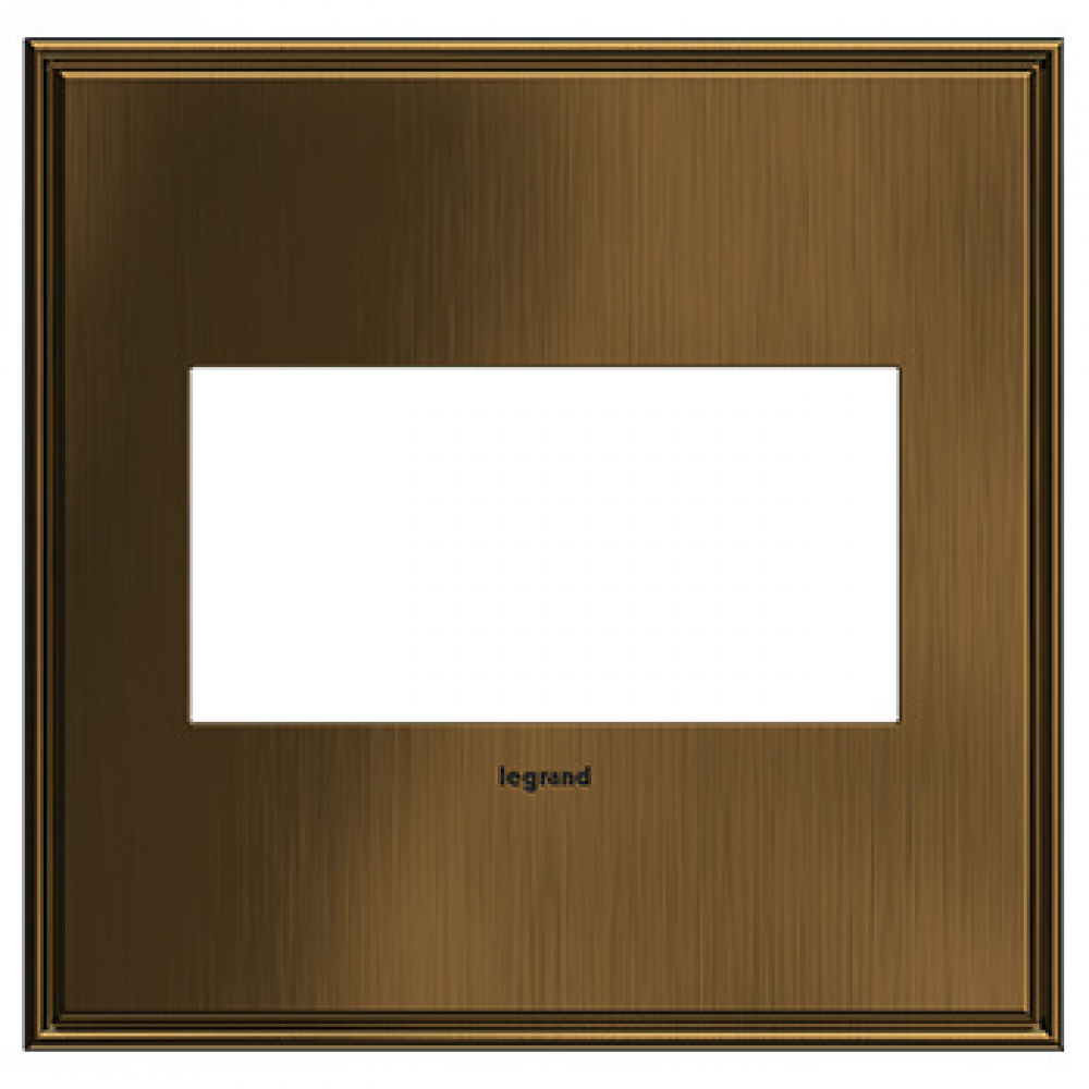adorne Coffee Two-Gang Screwless Wall Plate