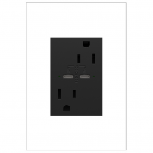 Legrand ARTRUSB15PD30G4 - adorne 15A Tamper-Resistant Ultra-Fast Plus Power Delivery USB Type-C/C Outlet, Plus-Size