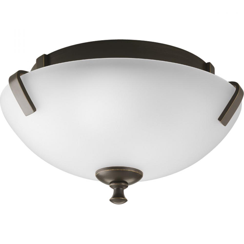 Wisten Collection Two-Light 14" Close-to-Ceiling