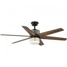 Progress P250074-31M-30 - P250074-31M-30 56-IN 6-BLADE CEILING FAN