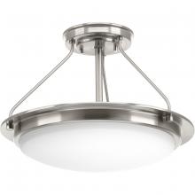 Progress P350064-009-30 - Apogee Collection 15" LED Semi-Flush/Convertible