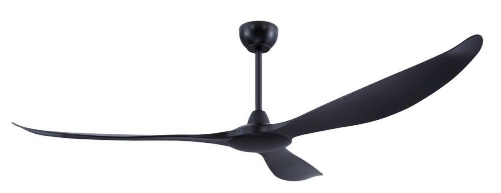 72&#34; MISSION BAY c/fan, Black matt