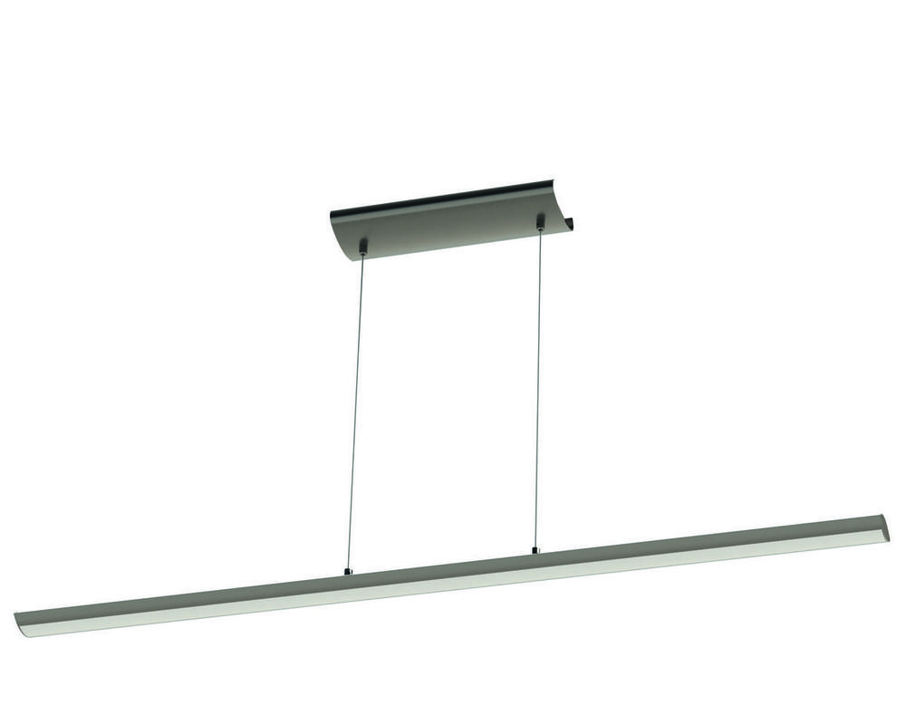 3 LT Integrated LED Linear Pendant w/ Black Finish & White Acrylic Diffuser
