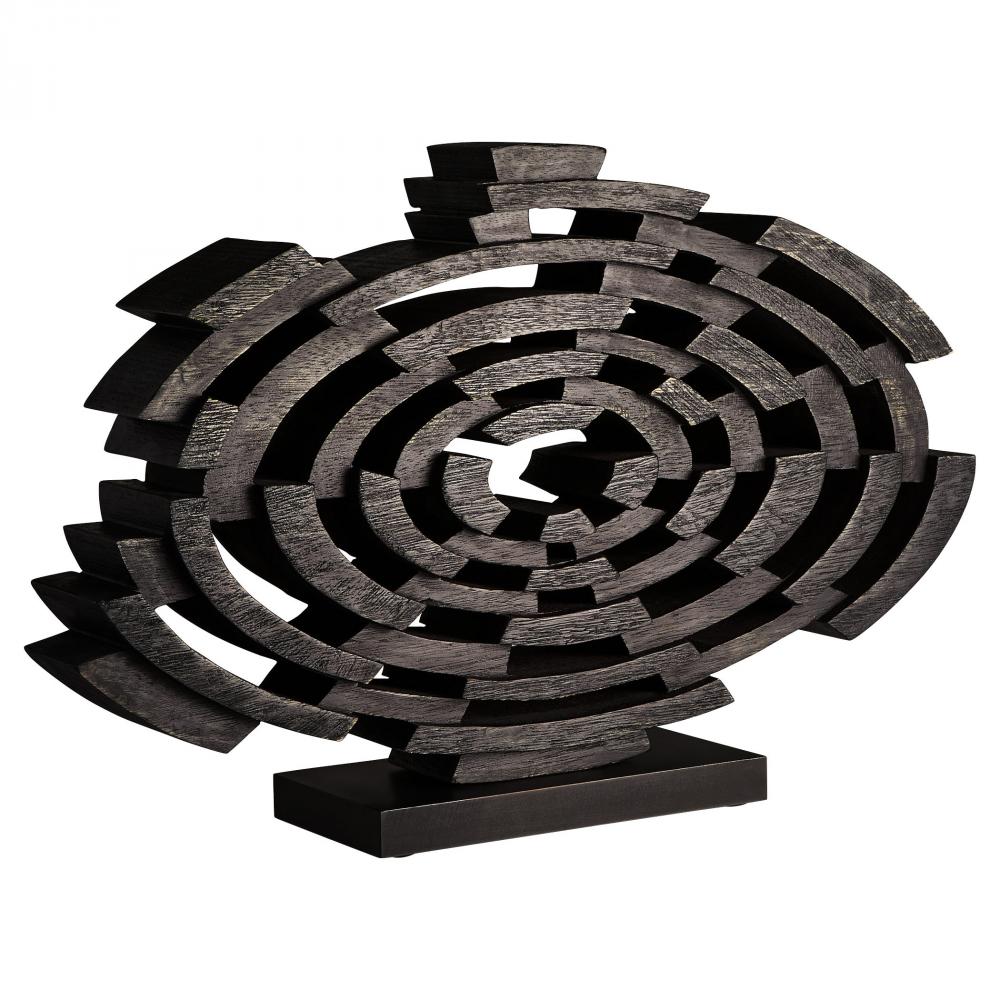 Vortex Sculpture | Black Walnut - Small
