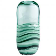 Cyan Designs 10885 - Torrent Vase|Green-Squat