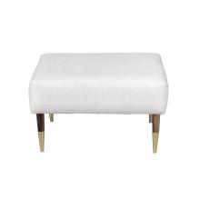 Cyan Designs 11818 - Oscar Ottoman| Lt Brn|Crm