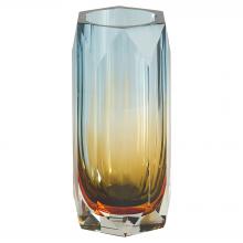 Cyan Designs 12057 - Alba Vase | Blue | Amber | Orange - Stout