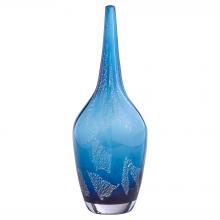 Cyan Designs 12063 - Vero  Vase | Blue | Metallic - Small
