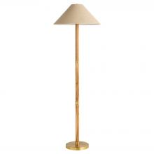 Cyan Designs 12138 - Broadway Floor Lamp | Antique Brass | Teak