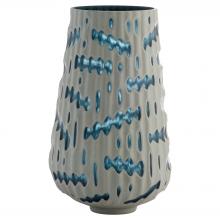 Cyan Designs 12192 - Strata Vase | White | Blue - Large