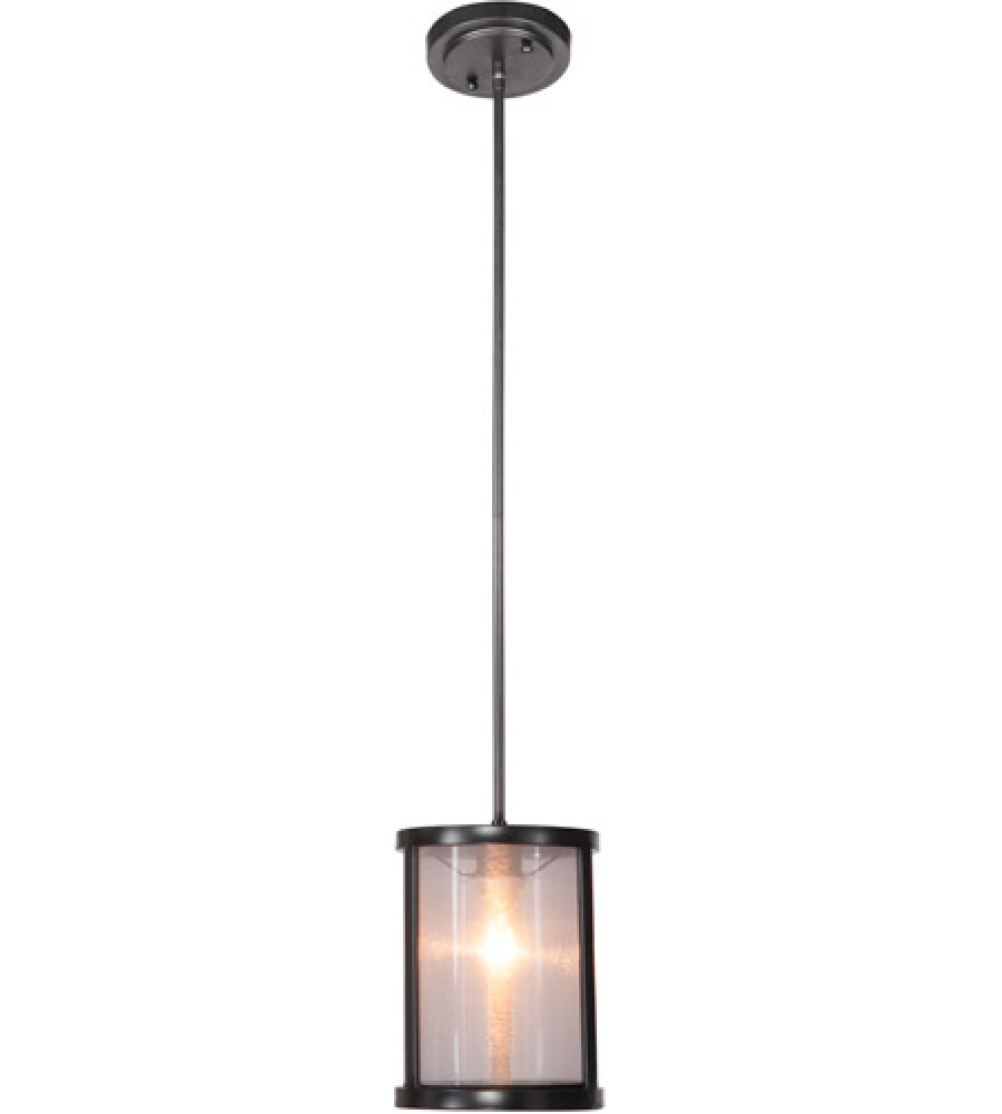 Danbury 1 Light Mini Pendant in Matte Black