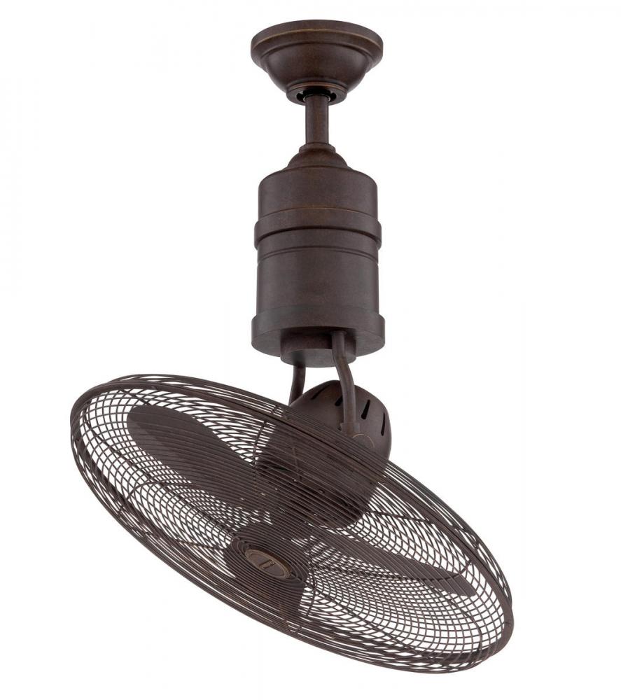 Bellows III 18&#34; 3-Blade Indoor/Outdoor (Damp) Ceiling Fan