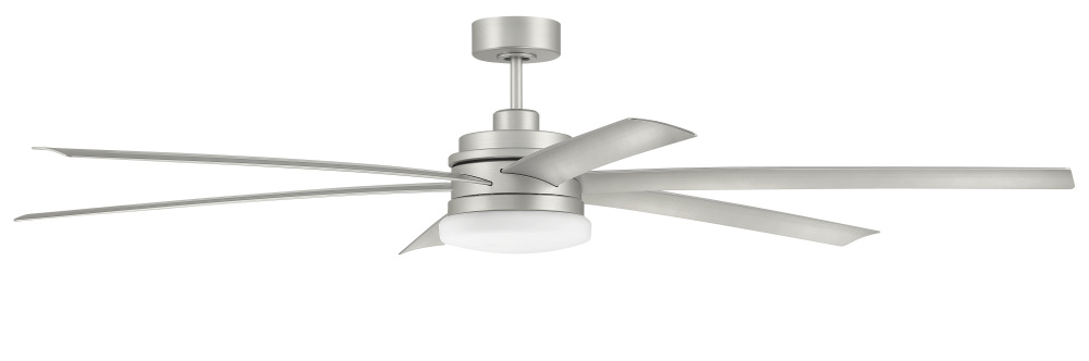 Chilz 72&#34; 6-Blade Indoor/Outdoor (Damp) Smart Ceiling Fan