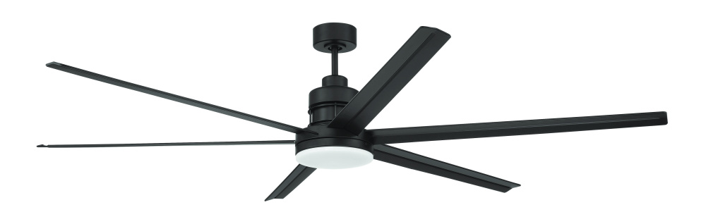Mondo 72&#34; 6-Blade Indoor/Outdoor (Damp) Ceiling Fan in Espresso w/ Espresso Blades