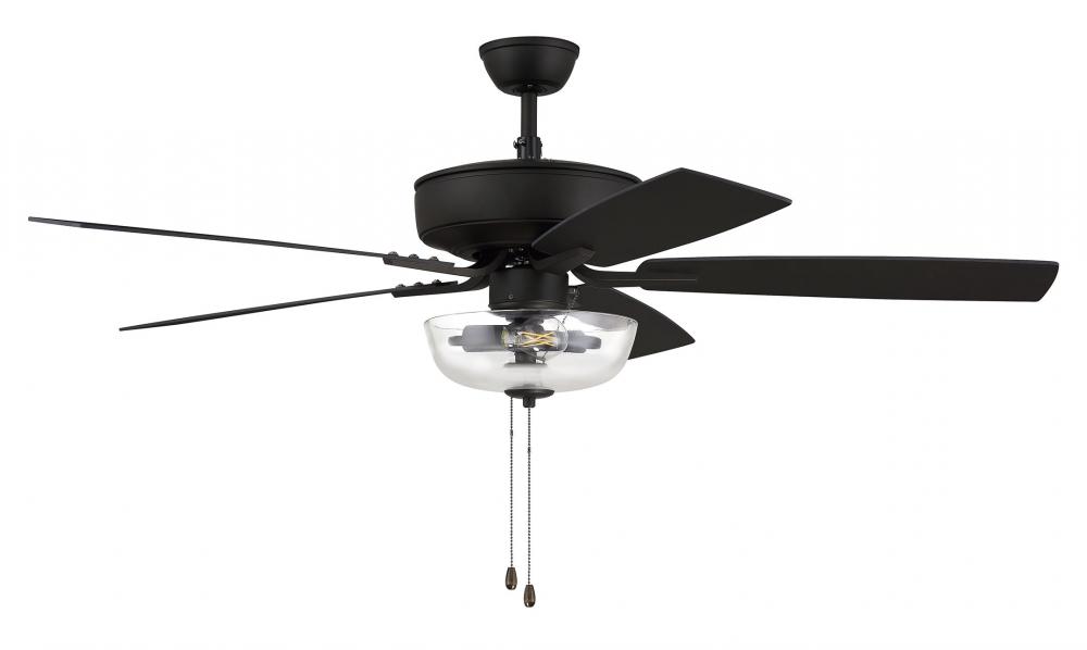 Pro Plus 101 52&#34; 5-Blade Ceiling Fan in Espresso w/ Espresso/Walnut Blades