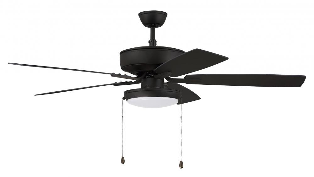 Pro Plus 119 52&#34; 5-Blade Ceiling Fan in Espresso w/ Espresso/Walnut Blades