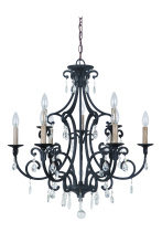 Craftmade 38929-MBK - Bentley 9 Light Chandelier in Matte Black
