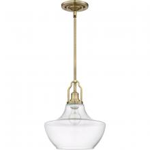 Craftmade P640LB1 - 1 Light Mini Pendant with Rods in Legacy Brass