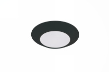 Craftmade X9306-FB-LED-5CCT - Slim Line 6" (7.5" Overall) 1 Light LED Flush in Flat Black; 5CCT Selectable 2700-5000K