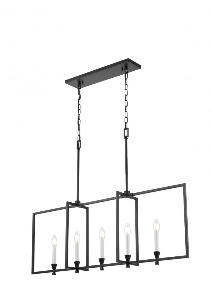 Carisbrooke 42&#34; Linear, Black