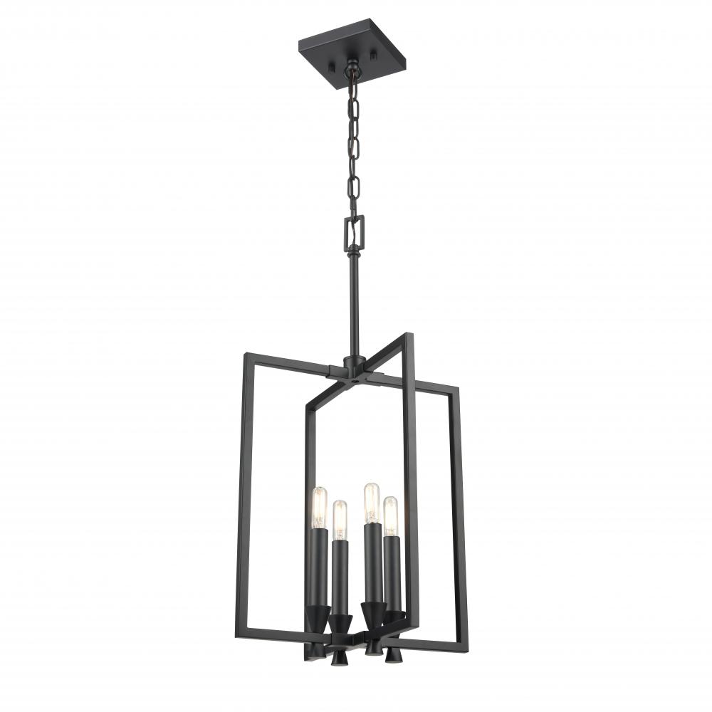 Carisbrooke 16&#34;H Pendant, Black