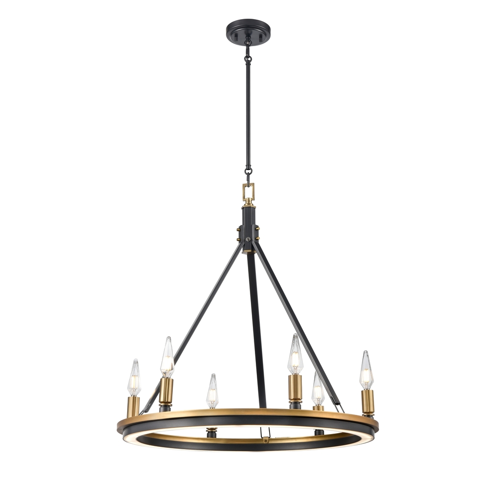 ALETHEIA Ø26&#34; CHANDELIER