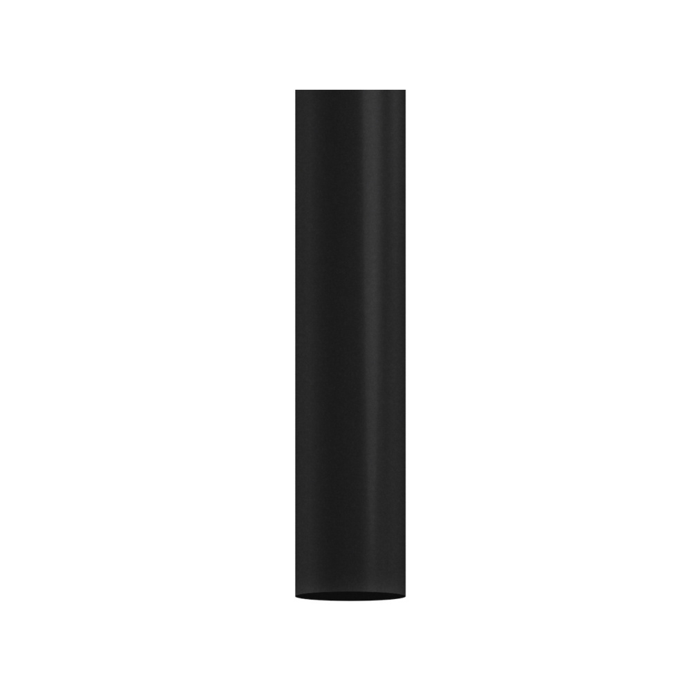 5&#34; Downrod with Coupling Cover for Matthews Gerbar Fans - Matte Black Finish