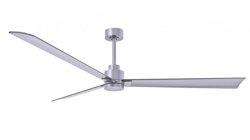 Alessandra - 72&#34; Three Blade Transitional Ceiling Fan - Brushed Nickel Finish