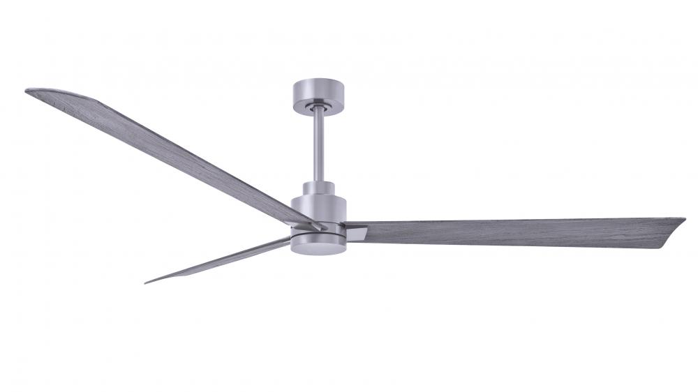 Alessandra - 72&#34; Three Blade Transitional Ceiling Fan - Brushed Nickel Finish