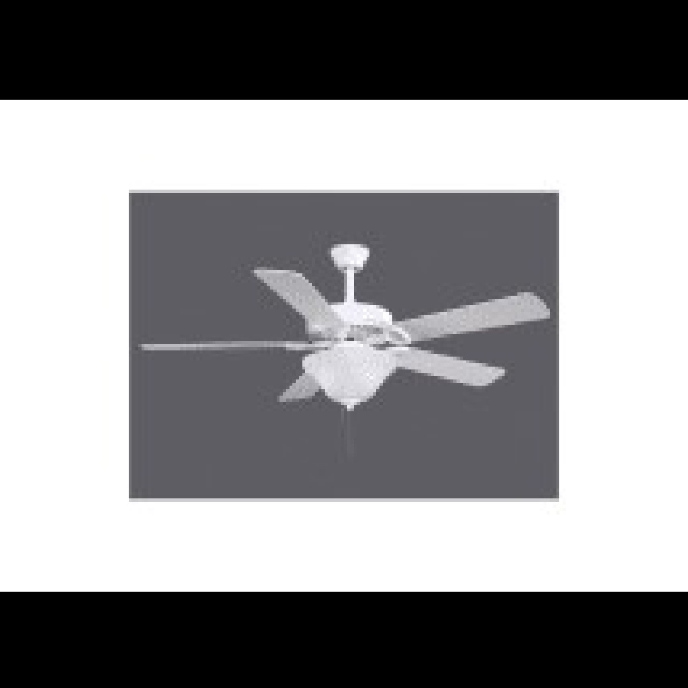 America - 52&#34; Builder Fan - LED Light Kit - Gloss White Finish