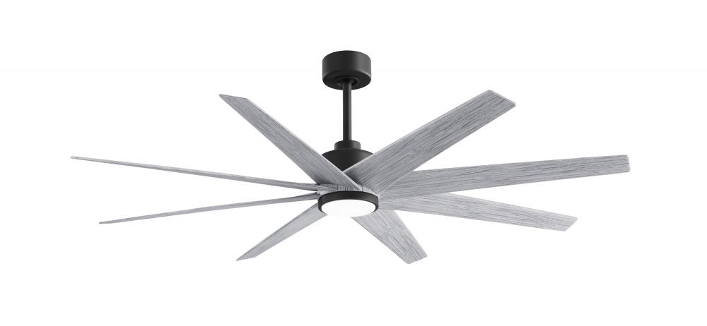 Ariella - Eight Blade Ceiling Fan - 5CCT Integrated LED - Matte Black Finish