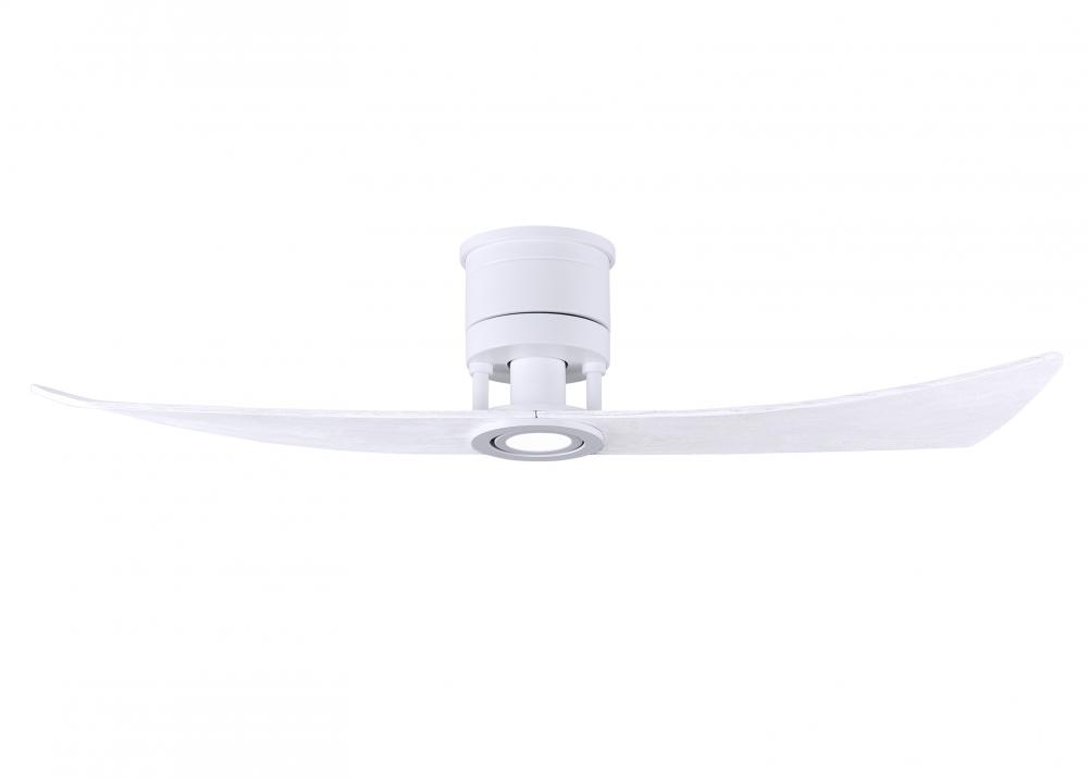 Lindsay - Ceiling Fan - Integrated LED - Matte White Finish - Matte White Blades