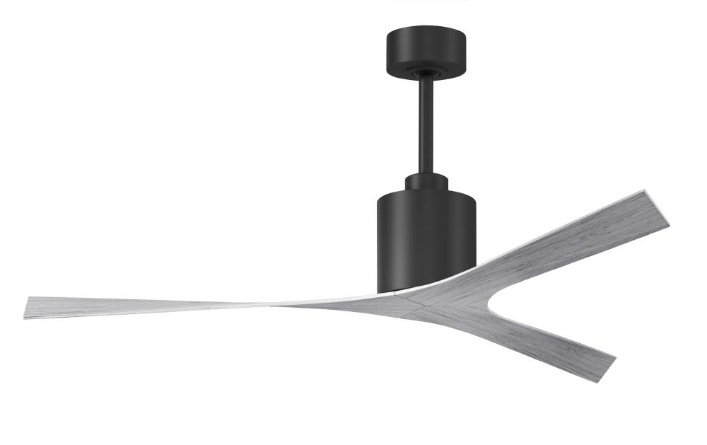 Molly - Ceiling Fan - Matte Black Finish - Barn Wood Tone Blades