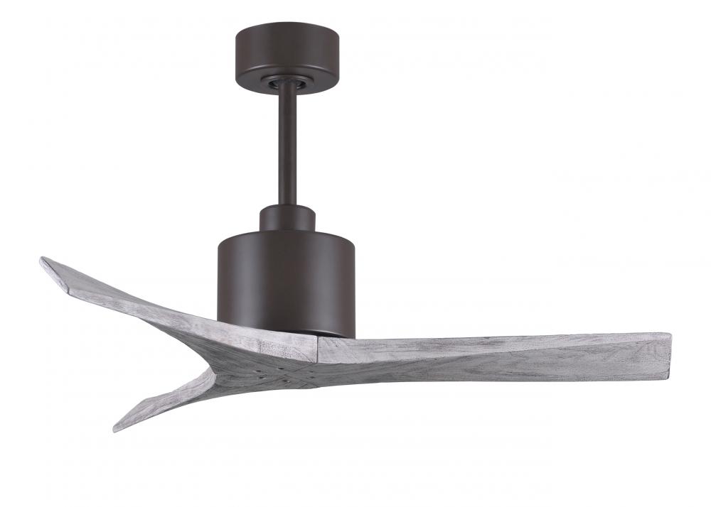 Mollywood - 42&#34; Ceiling Fan - Textured Bronze Finish - Barn Wood Tone Blades