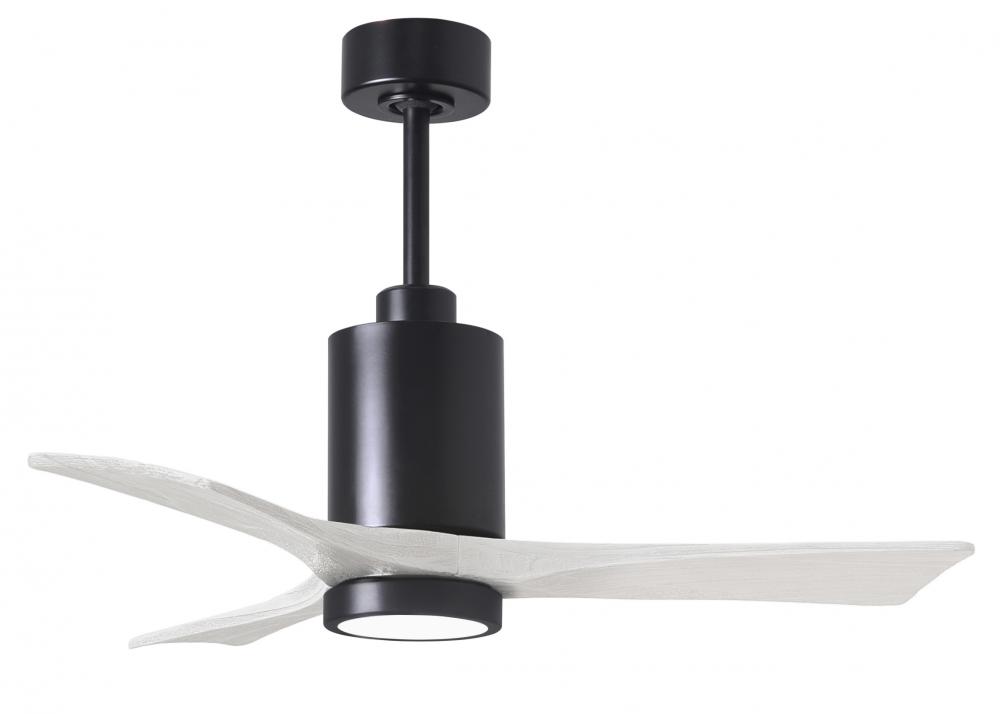 Patricia-3 - 42&#34; Three Blade Ceiling Fan - 5CCT Integrated LED - Matte Black Finish