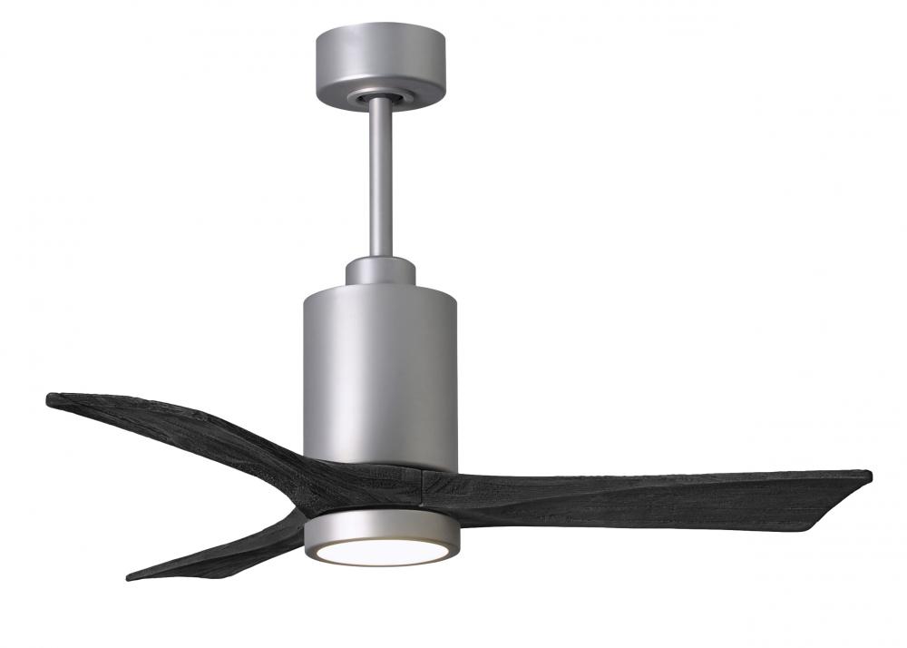 Patricia-3 - 42&#34; Three Blade Ceiling Fan - 5CCT Integrated LED - Brushed Nickel Finish