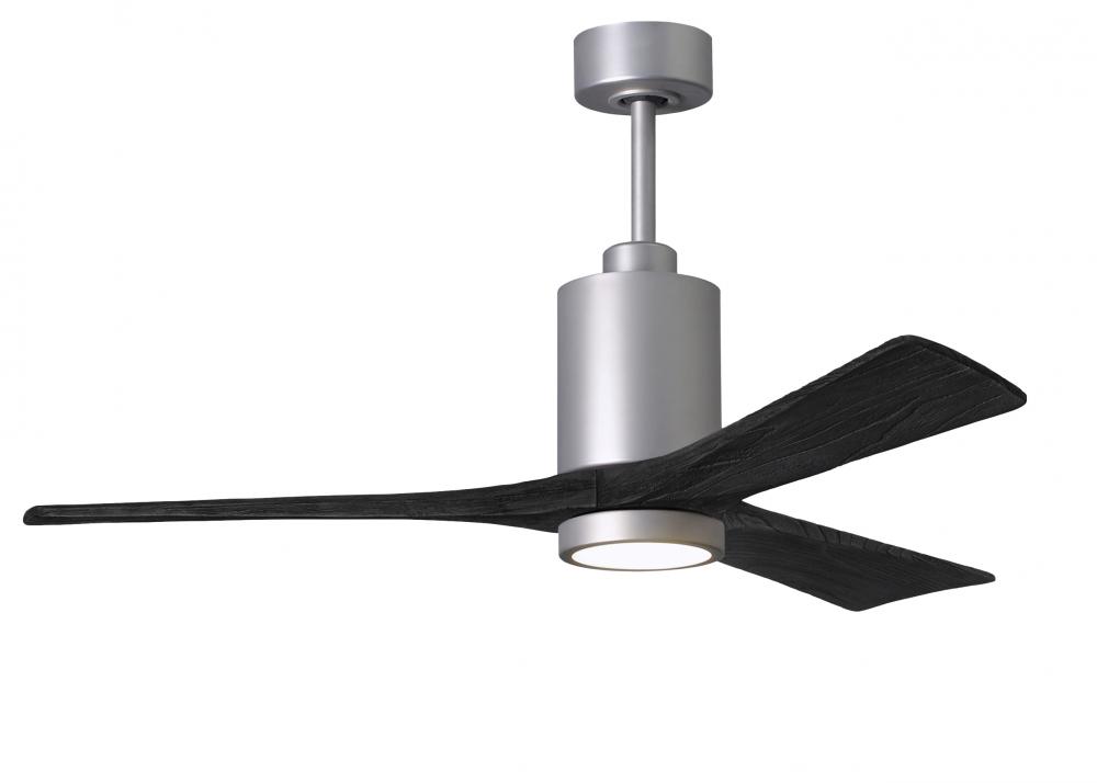 Patricia-3 - 52&#34; Three Blade Ceiling Fan - 5CCT Integrated LED - Brushed Nickel Finish