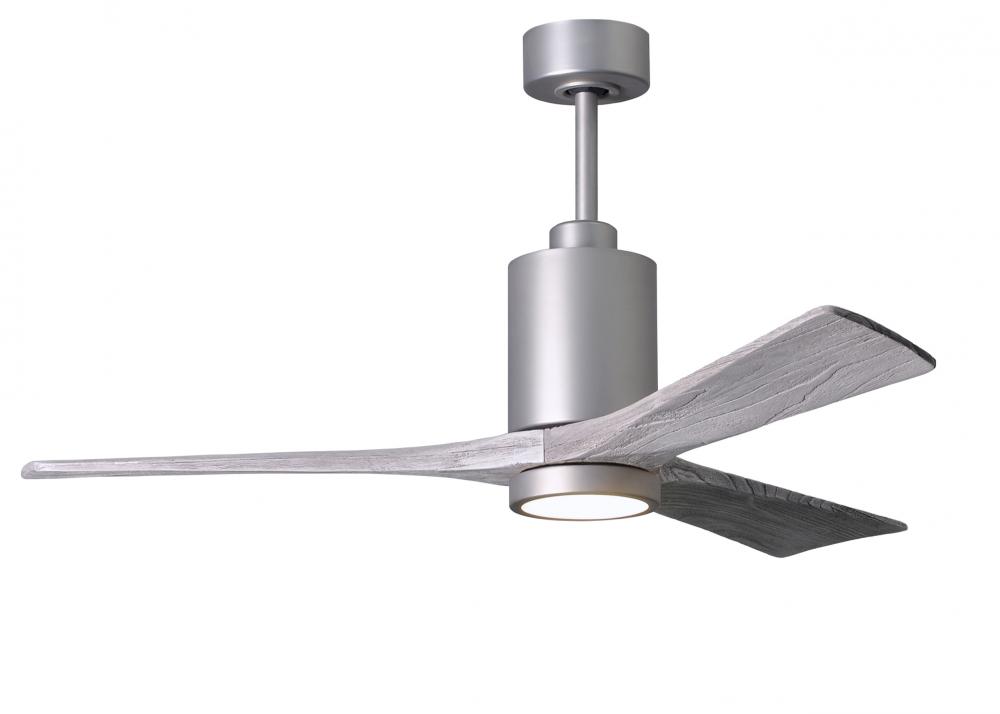 Patricia-3 - 52&#34; Three Blade Ceiling Fan - 5CCT Integrated LED - Brushed Nickel Finish