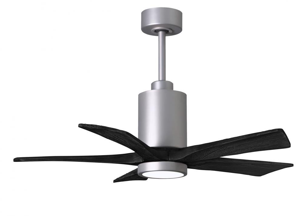 Patricia-5 - 42&#34; Five Blade Ceiling Fan - 5CCT Integrated LED - Brushed Nickel Finish