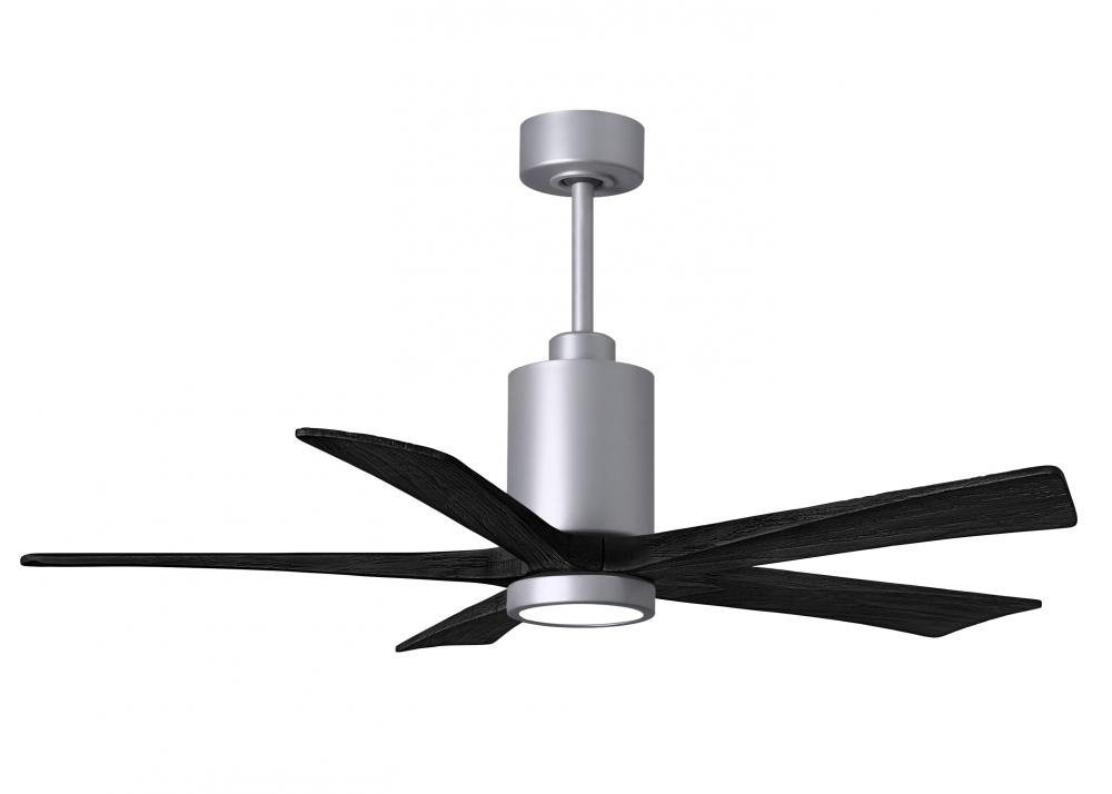 Patricia-5 - 52&#34; Five Blade Ceiling Fan - 5CCT Integrated LED - Brushed Nickel Finish