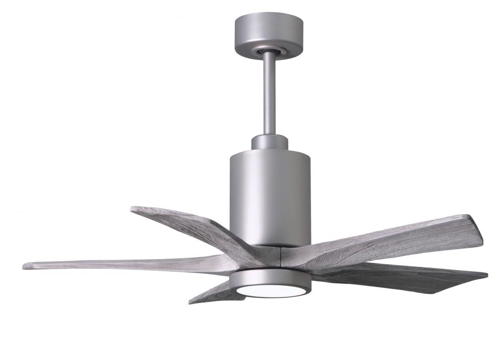 Patricia-5 - 42&#34; Five Blade Ceiling Fan - 5CCT Integrated LED - Brushed Nickel Finish