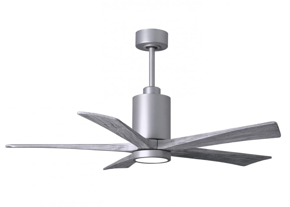 Patricia-5 - 52&#34; Five Blade Ceiling Fan - 5CCT Integrated LED - Brushed Nickel Finish