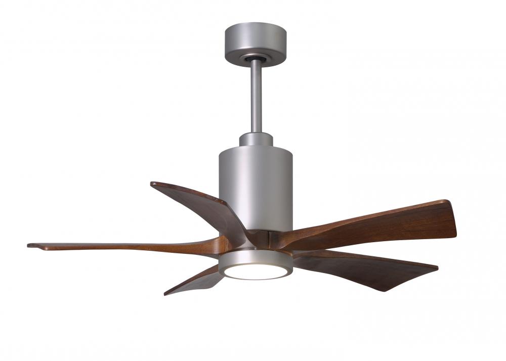 Patricia-5 - 42&#34; Five Blade Ceiling Fan - 5CCT Integrated LED - Brushed Nickel Finish