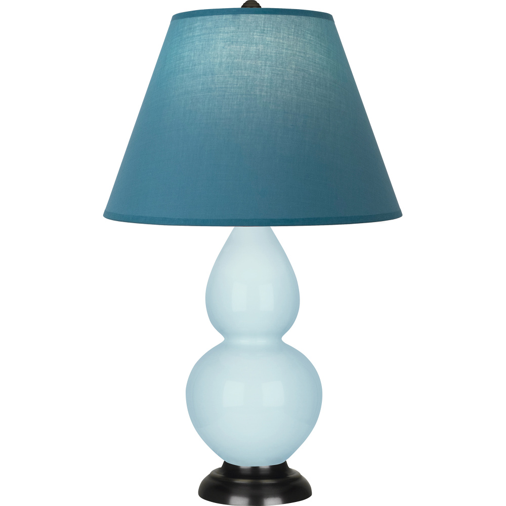 Baby Blue Small Double Gourd Accent Lamp