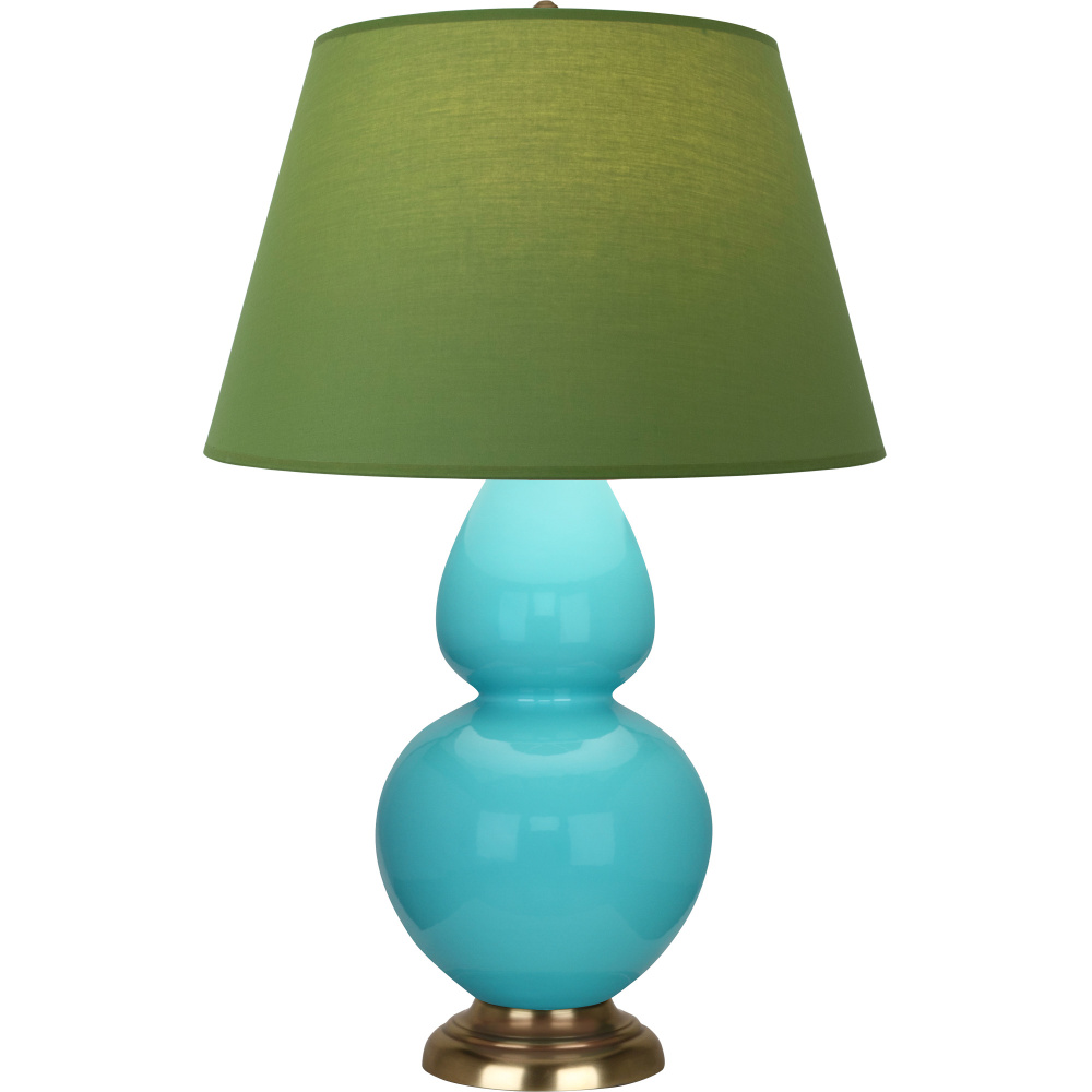 Egg Blue Double Gourd Table Lamp